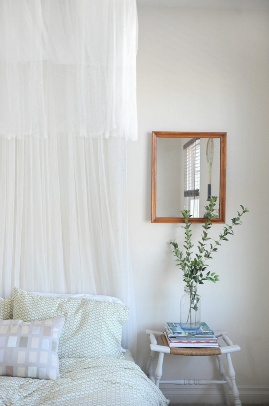 ý tưởng trang trí tường rèm